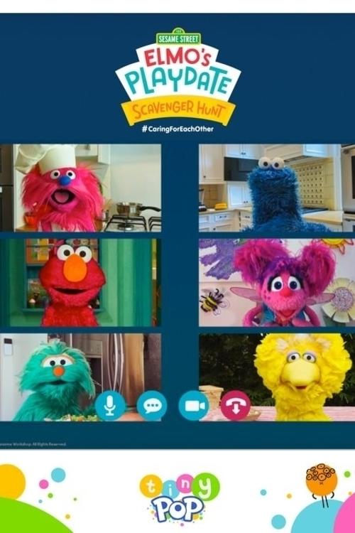 Постер Sesame Street Elmo's Playdate: Scavenger Hunt